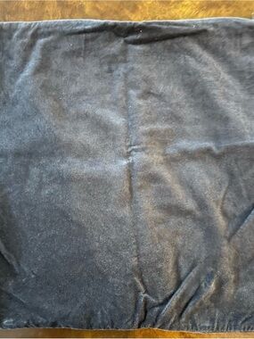 Pottery Barn Black Velvet Pillow Cover